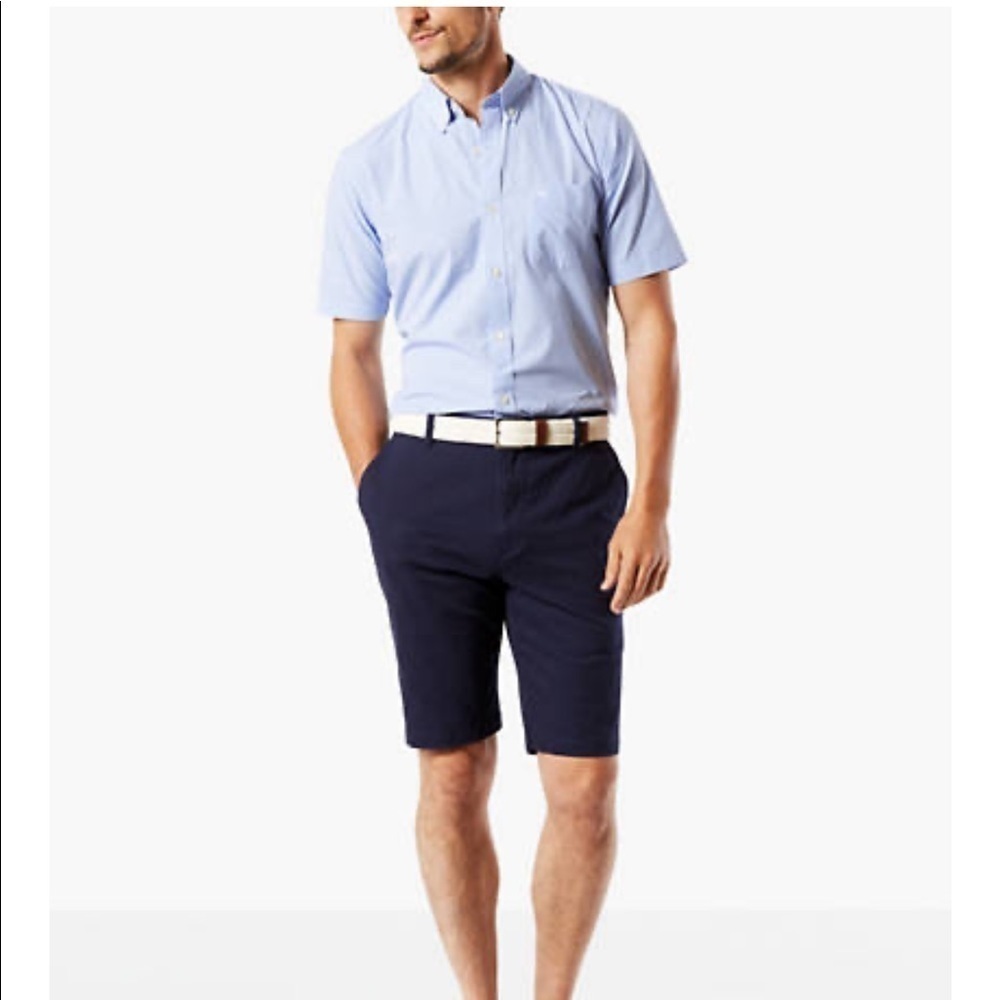 New Dockers Perfect Short Big & Tall Men’s 60 blue